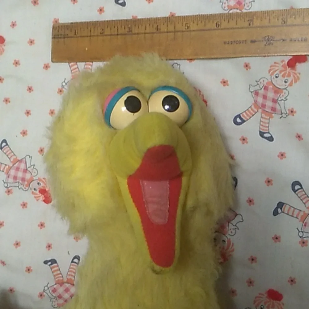 Vintage Talking Big Bird Playskool 1987 WORKS Sesame Street